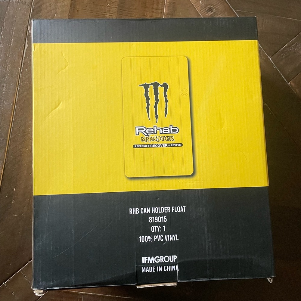 Monster Energy Rehab Can Holder Float/Floatie